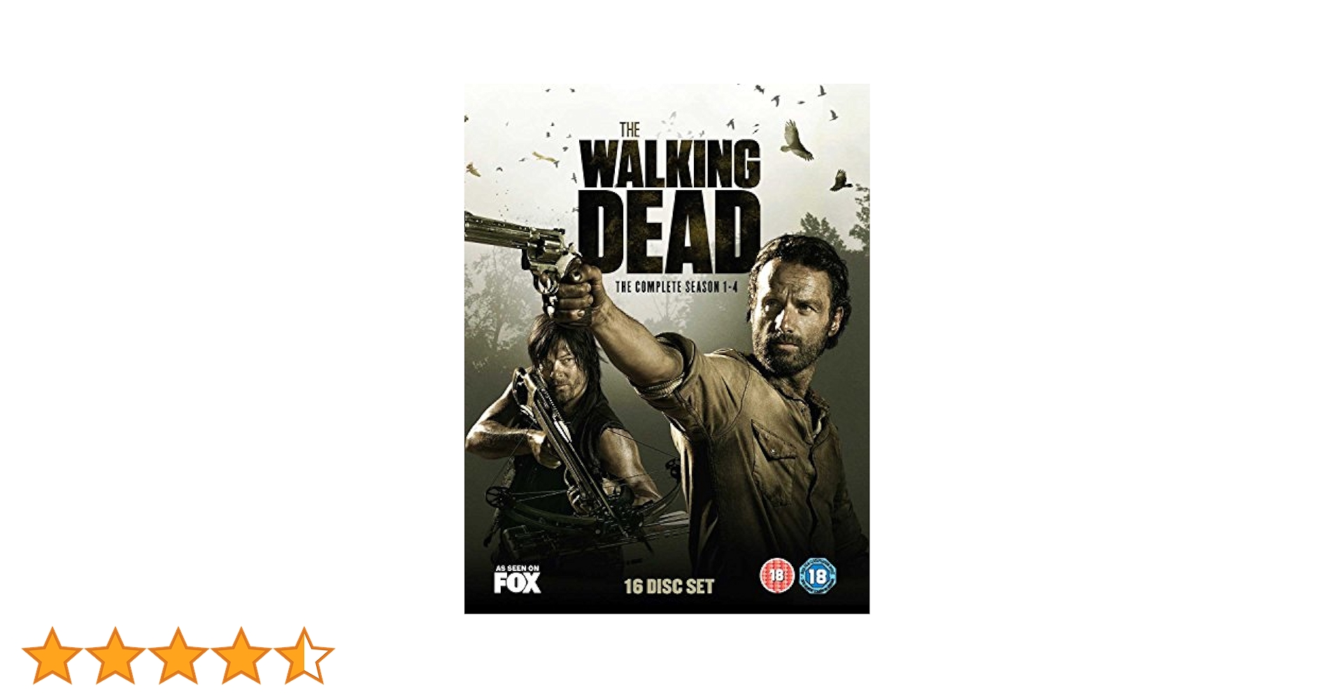 ウォーキングデッド　シーズン1から4DVDボックス Amazon.co.jp: The Walking Dead Season 1 - 4 Complete Box